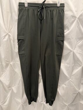 Rachel Zoe Dark Green Jogger Cargo Pants
